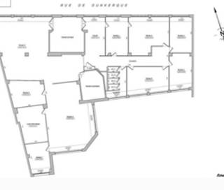 Espace indépendant 332 m² 40 postes Location bureau Rue de Dunkerque Paris 75010 - photo 6